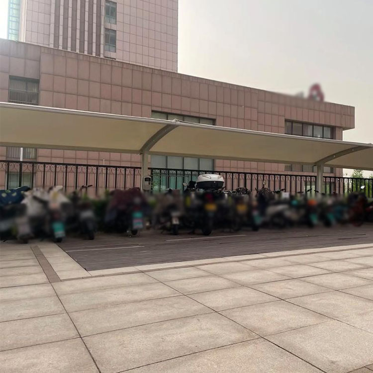 东兰县膜结构电动车棚